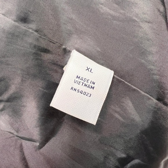 Vtg Y2K GAP Cotton Blazer Sport Coat Jacket Men XL 46R Black Tailored Academia - Picture 12 of 16